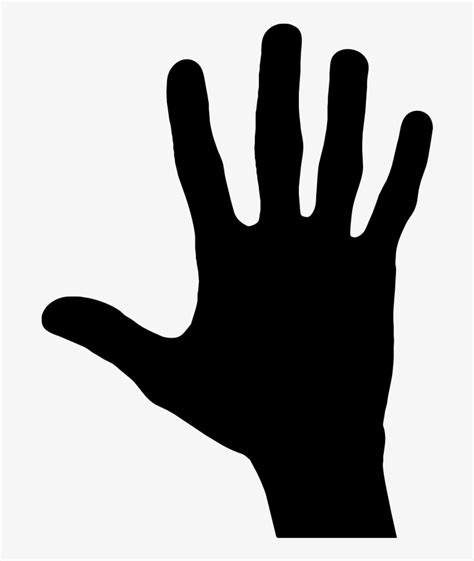 Hand Silhouette Png Image Transparent Png Free Download On Seekpng