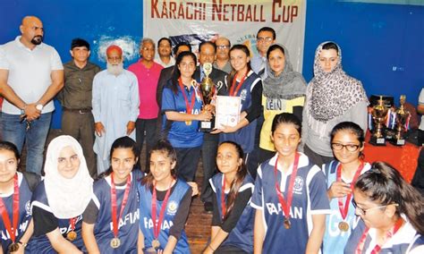 City School Paf Win Karachi Girls Netball Cup In Style Newspaper