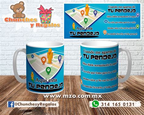 Taza Aqui Esta Tu Pndej — Chunches Y Regalos Manzanillo