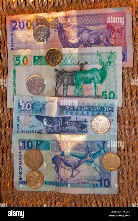 Namibian Currency Namibian Dollar Namibia Stock Photo Alamy