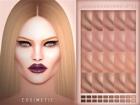Sims 4 — Cosimetic Blush Contour N11 By Cosimetic Selectartist