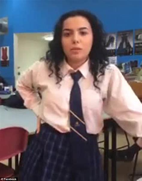 Schoolgirl From Kambrya College In Melbourne Makes Powerful Speech Against Her Schools Short