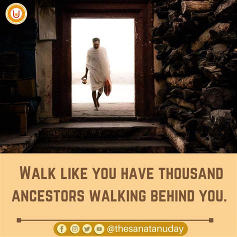 Sanatan Dharma Walk Behind Dharma Ancestor