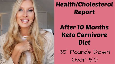 Dr Visit Health Report Cholesterol Keto Carnivore Diet Ibs