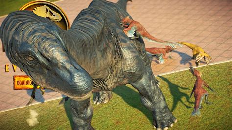 Pyroraptor And Dreadnoughtus Showcase All Skins And Animations Jurassic World Evolution 2