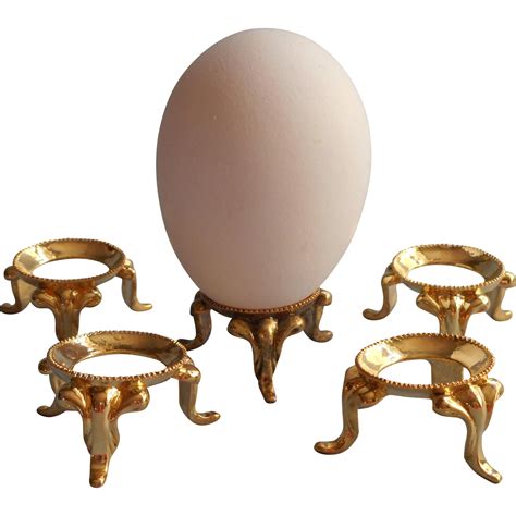 Vintage Brass Egg Stand To Display Pysanka Etc Decorated Eggs 6 Stands From Mercymaude On Ruby Lane