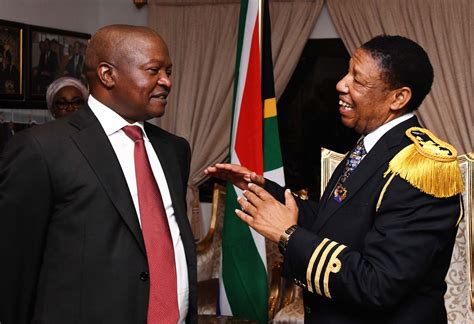 Deputy President David Mabuza Officially Welcomed By The Spiritual Head