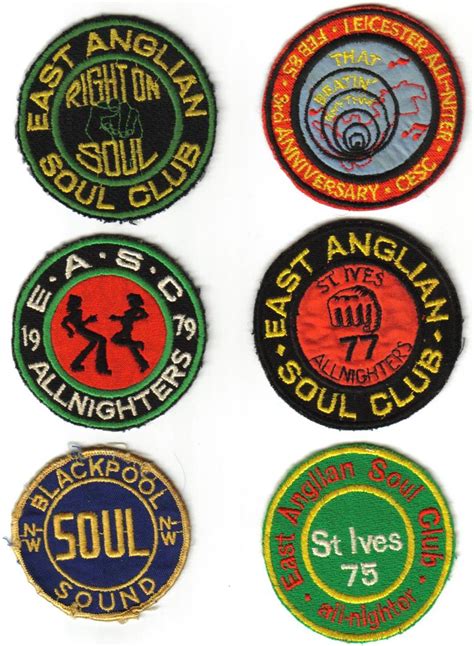 Northern Soul Patches A Few Of My Favourites From A Big Co Flickr