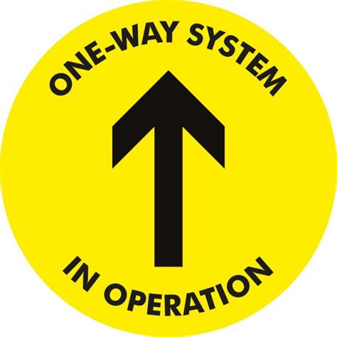 One Way System In Operation