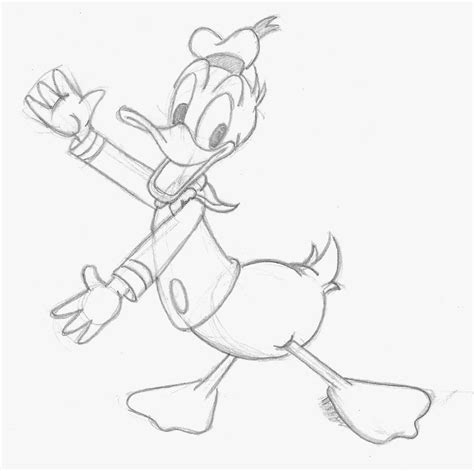 Donald Duck Sketch By Magicalmerlingirl On Deviantart