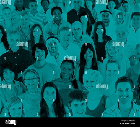 Large Group Of Diverse Multiethnic People Concept Stock Photo Alamy