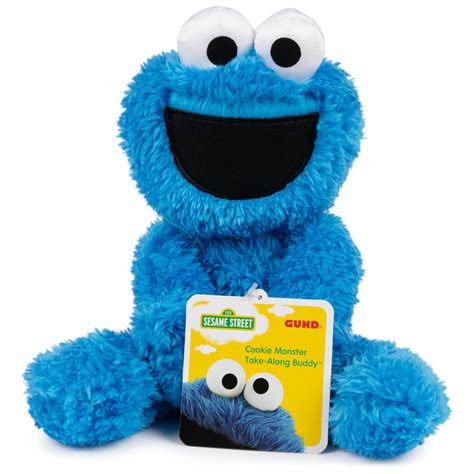 Buy D Sesame Street Official Cookie Monster Take Along Buddy Plush Premium Plush Toy For Ages 1