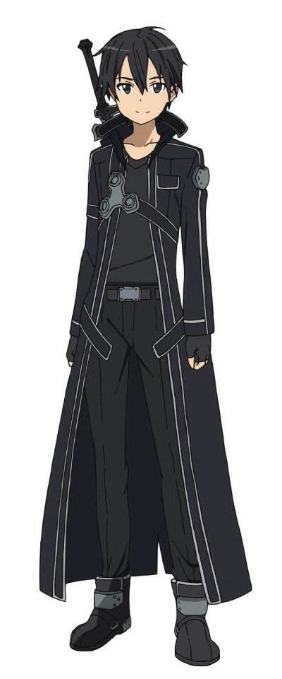 Kirito キリト Kirito Aka The Black Swordsman Is The Main Protagonist