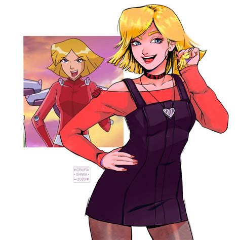 Clover From Totally Spies By Koburash1wa On Deviantart Arte Del