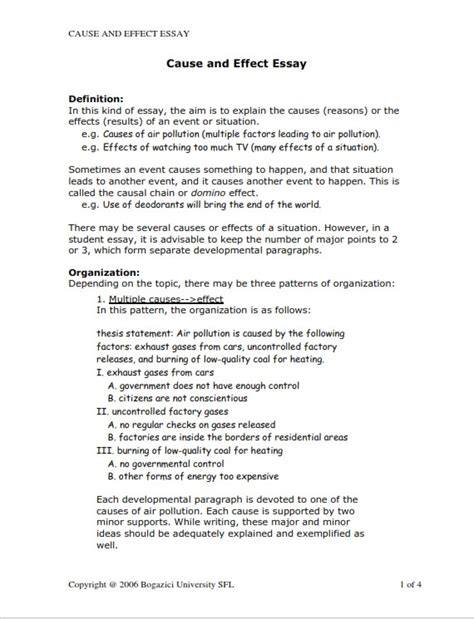 Cause And Effect Essay Writing Guide Topics And Examples