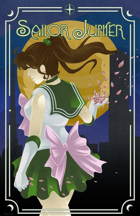 Art Deco Sailor Moon By Ranefea On Deviantart