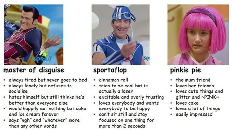 Im All Of These Every Single Last One Of Em Lazy Town Lazy