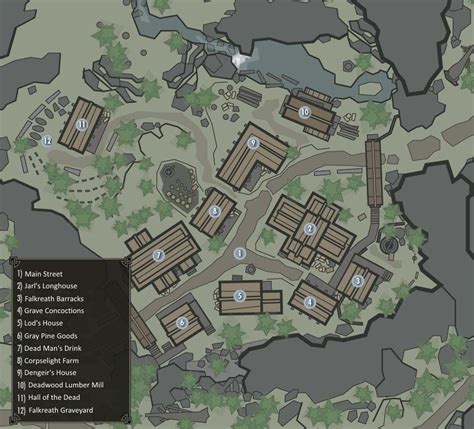 Image Falkreath City Mappng Elder Scrolls Fandom Powered By Wikia
