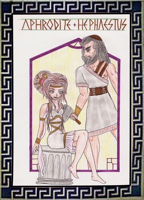 Aphrodite And Hephaestus By Dragan Airgid On Deviantart