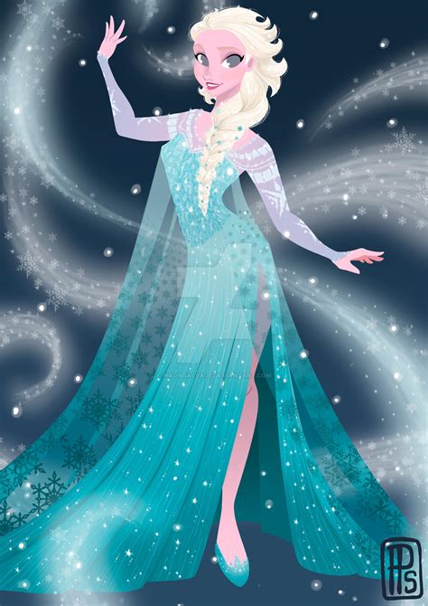 Disney Frozen Elsa By Pixonsalvaje On Deviantart
