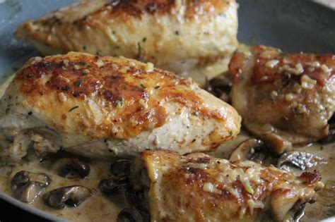For the pièce de résistance, you'll want to consult julia child and her superlative french bread recipe. Julia Child's Sauteed Chicken with Mushrooms & Cream ...
