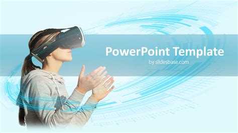 free virtual reality powerpoint template printable templates