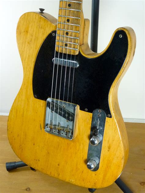 Fender Telecaster 1953 Natural Guitar For Sale Rock Stars Guitars