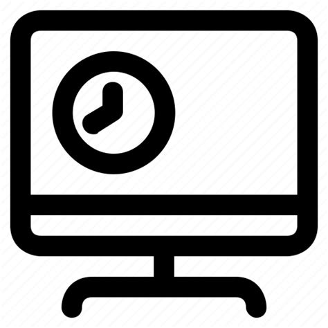 Computer Hardware Monitor Device Pc Screen Technology Icon