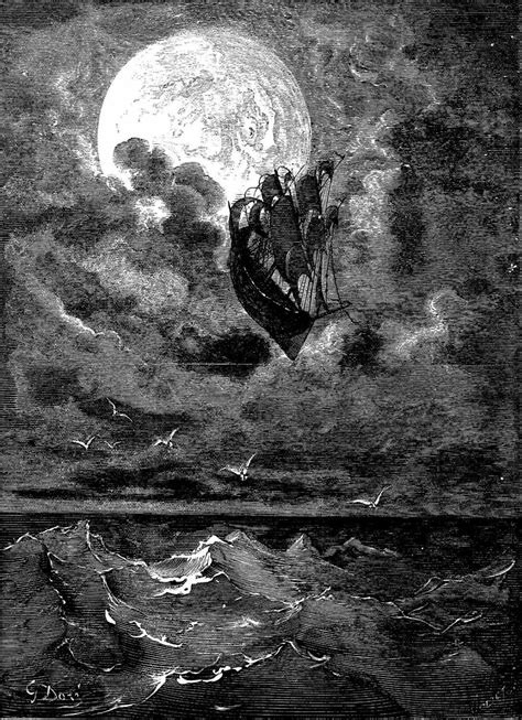 Bread And Honey A Voyage To The Moon By Gustave Dore 1868