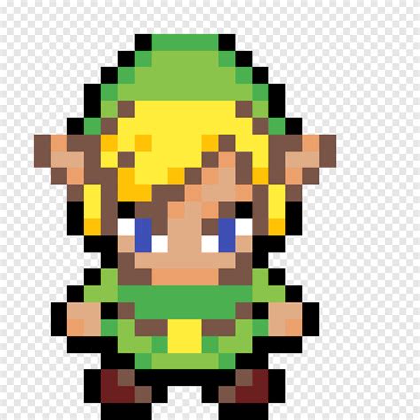 Link Pixel Art La Leggenda Di Zelda La Leggenda Di Zelda Arte Pixel
