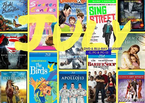 Get the latest dvd release dates for the latest movies. New July 2016 DVD & Blu-ray Releases Movies & TV Rated G ...