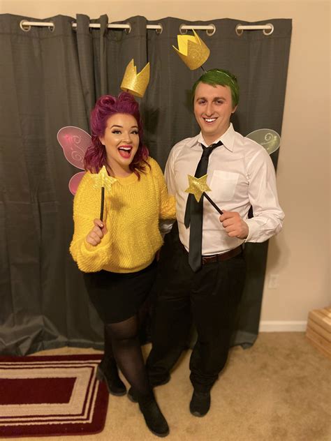 Cosmo and wanda (mc:nse pixel art). Cosmo and Wanda DIY Halloween Costumes! Total cost $10 | Partner kostüm, Partner, Diy und ...