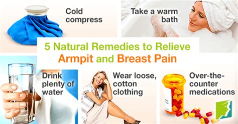 5 Natural Remedies To Relieve Armpit And Breast Pain Menopause Now