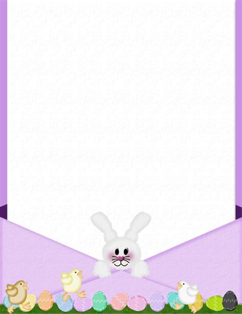 Easter Free Template Downloads Easter Bunny Template