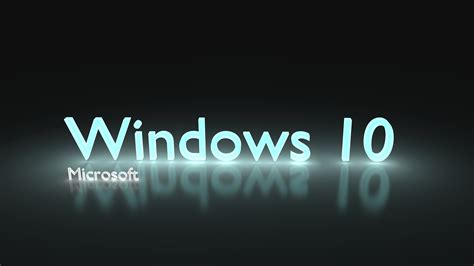 Windows 10 Glowing Light Blue 4k Ultra Papel De Parede Hd Plano De