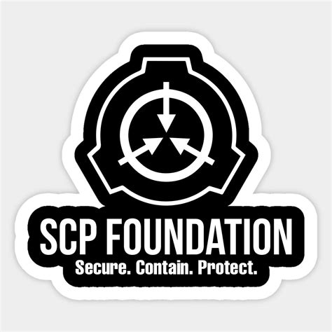 Scp Foundation Secure Contain Protect By Rri Designs In 2022 Scp Foundation Custom Stickers