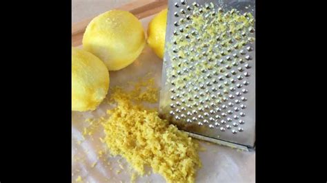 Making lemon zest without a zester requires a lemon, a cutting board, a grater and a pastry brush. How to Make Lemon Zest | Lemon zest, Tea party cookies ...