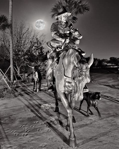 Riding Under The Full Moon Photograph By Betty Eich