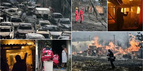 76 kişinin hayatını kaybettiği yangın faciasının arkasında yunan itfaiyesinin zayıflığı yatıyor. Yunanistan'daki Yangın Faciasında Bilanço Ağırlaşıyor