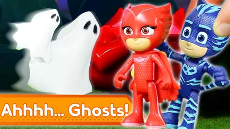 Halloween Ghosts Owlette Help Play With Pj Masks Pj Masks Toys