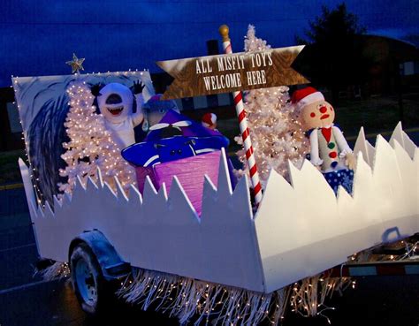 Rudolph And The Island Of Misfit Toys Parade Float By United Way Of The
