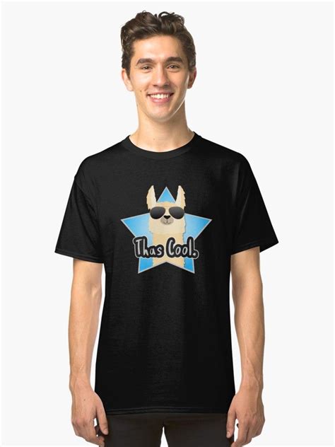 Super Star Llama With Cool Sunglasses Classic T Shirt By Awesomecreator