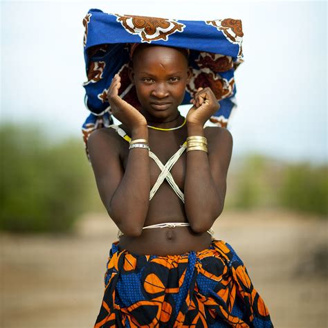 Mucubal Woman Angola Mucubal Also Called Mucubai Mucab Flickr