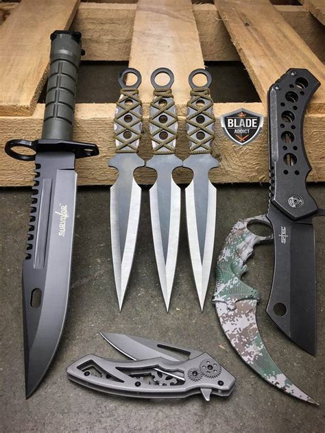 Military Army Knife Set Knife Combat Knives Tactical Knives