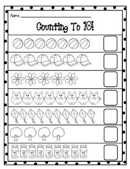 They are also interactive and will give you immediate feedback, number, fractions, addition, subtraction, division, multiplication, order of operations, money and. Counting To 10 Worksheets | Free printable alphabet ...