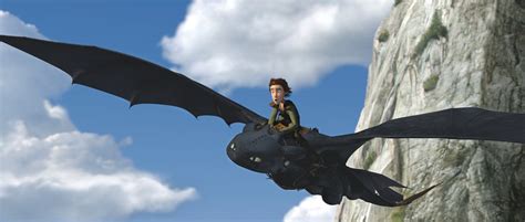 A Flash In The Sky How To Train Your Dragons Toothless Joins The 87th