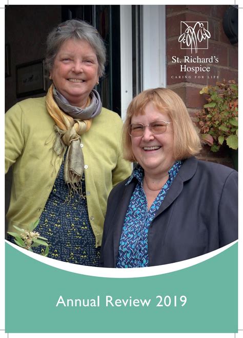 St Richards Hospice Annual Review 2019 By St Richards Hospice Issuu