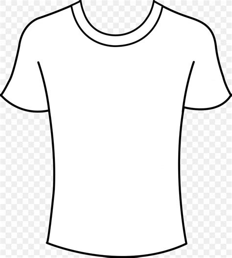 Collar T Shirt Template Clipart