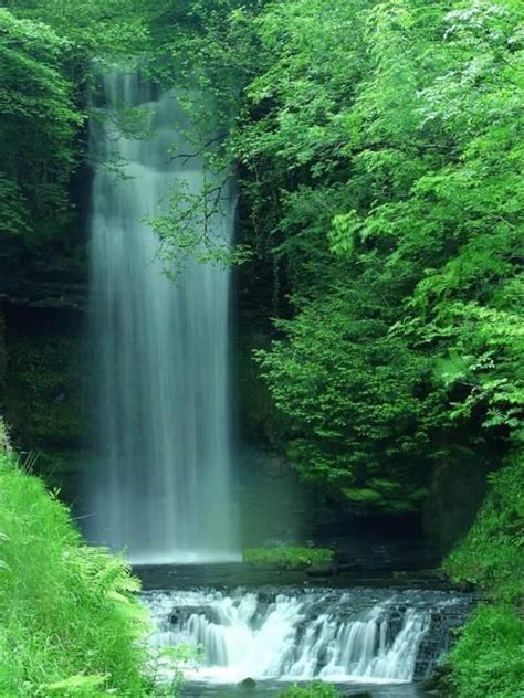 Waterfall In Ireland From Magical Nature Tour Beautiful Waterfalls