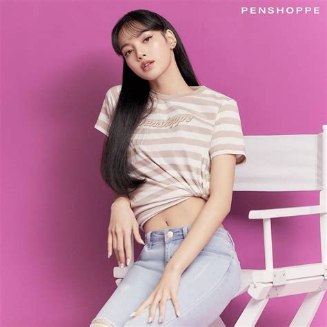 Lisa X Penshoppe Di 2021 Blackpink Lisa Black Pink Lisa